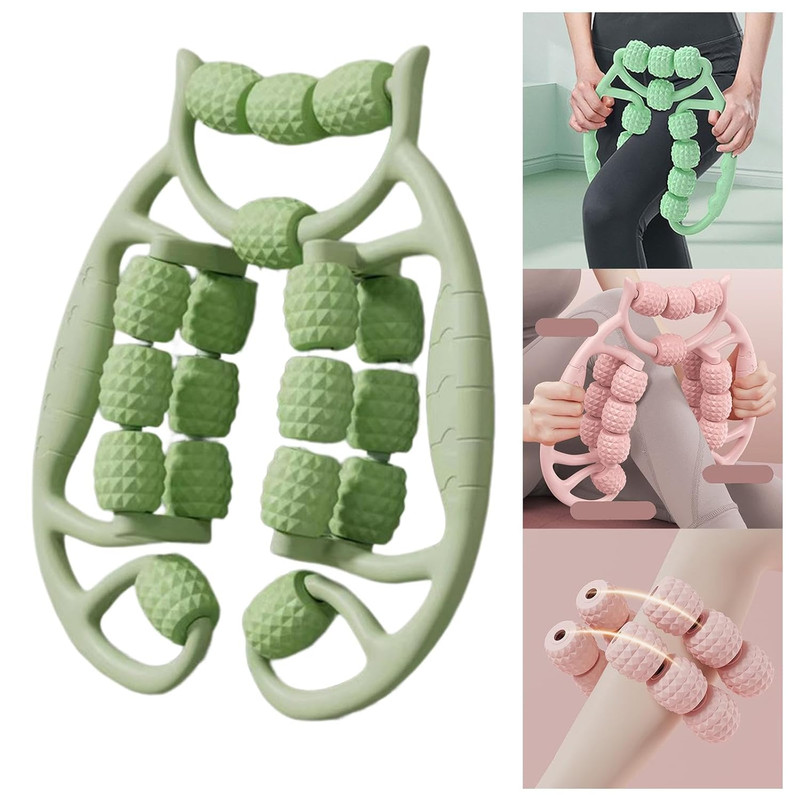 12Round Circular Leg Slimming Massager  Stretching  Muscle Relaxation Clamp For Toning  Recovery 0