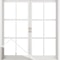 White MosquitoProof Window Door Screen Customizable Insect Netting For Summer Ventilation 3