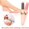 USB Rechargeable Electric Foot Grinder Pedicure Tool With 2 Removable Roller Heads For Smooth Soft 0