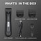 Electric Groin Body Hair Trimmer For Men Waterproof Groomer With Replaceable Ceramic Blade 1