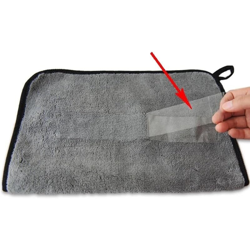 Thick Microfiber Car Cleaning Towels Ultra Soft Double Layer Drying Cloths 126pcs Set 7