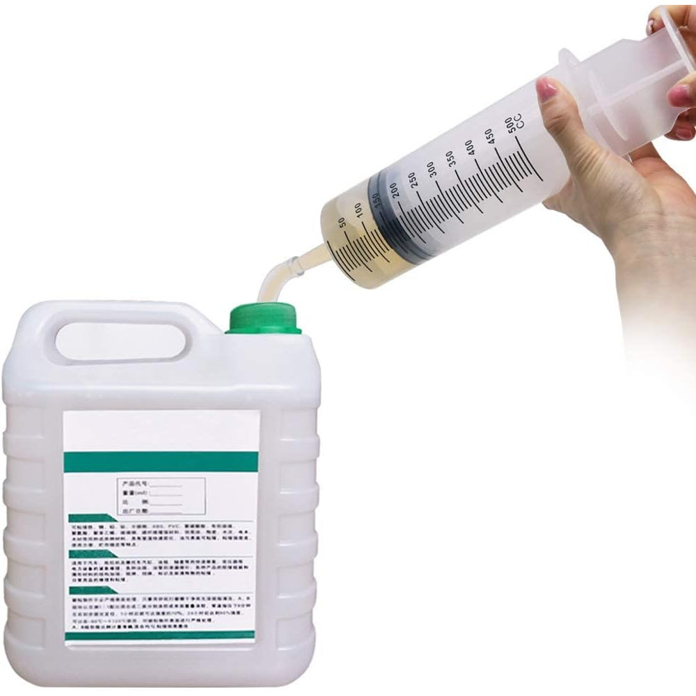 Large Capacity Syringe Pump With Hose  100ml300ml550ml Oil Liquid  Pet Feeding Dispenser For Hydrop 7