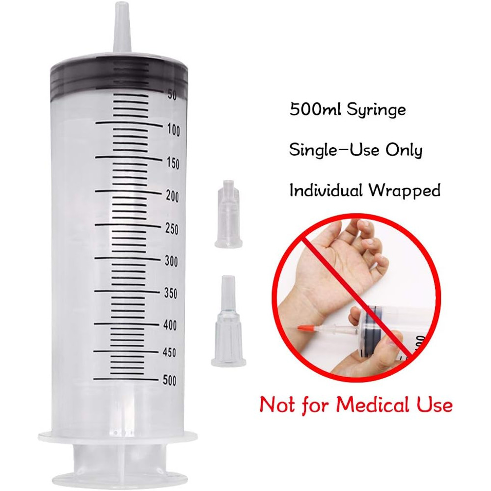 Large Capacity Syringe Pump With Hose  100ml300ml550ml Oil Liquid  Pet Feeding Dispenser For Hydrop 2