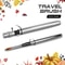 Travel Watercolor Brushes Round ExtraLong Synthetic Sable Pocket Brushes With Protective Handle Ca 2