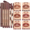 Face Secret Artist Sculpt Lip Liner Pencil Set Matte Soft Blendable Precision Lip Definers 9