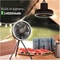 Portable Camping Fan With LED Power Bank 4000mAh10000mAh Rechargeable Wireless Fan For Desk Tent 0
