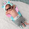 Toddler Baby Head Protector Pillow  Safety Cushion For 13T Infants With Cute Cartoon Wings Design 4