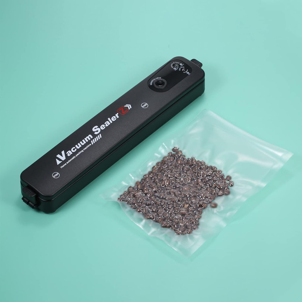 Electric Vacuum Sealing Machine  2025 Black 220V110V Food Saver With Vacuum Bags For Home Food Stor 3