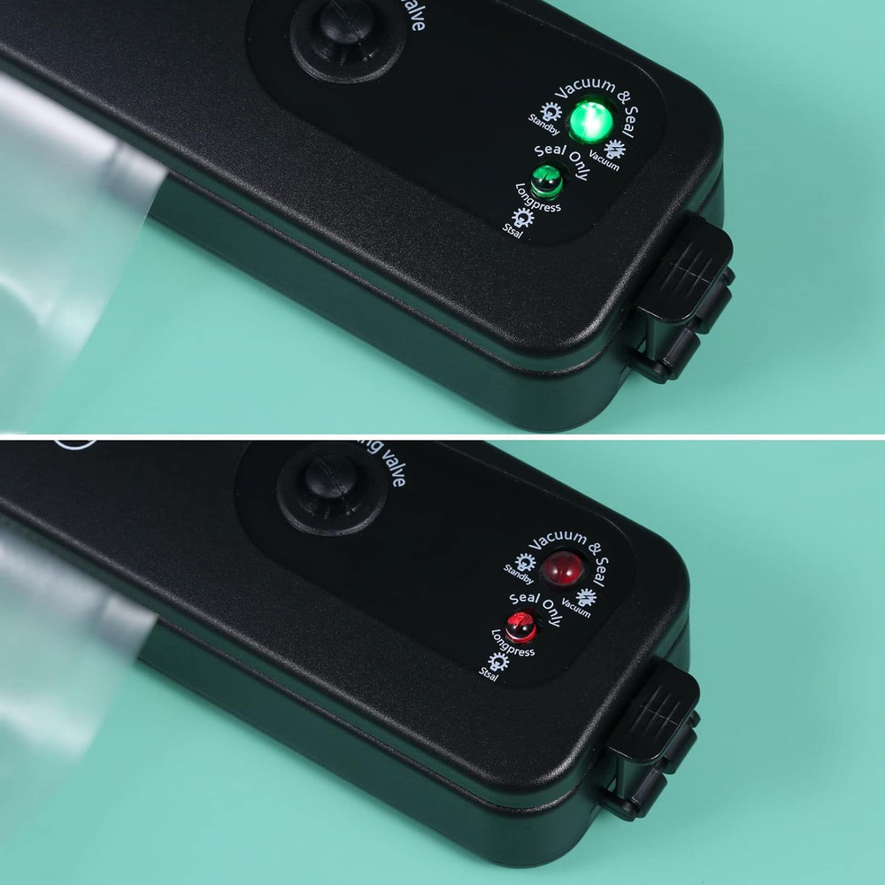 Electric Vacuum Sealing Machine  2025 Black 220V110V Food Saver With Vacuum Bags For Home Food Stor 5