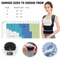 Adjustable Back Brace Posture Corrector Full Back Support For Spine Neck Shoulder Alignment Men 4