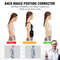 Adjustable Back Brace Posture Corrector  Full Back Support For Spine Neck  Shoulder Alignment Men   6