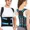 Adjustable Back Brace Posture Corrector  Full Back Support For Spine Neck  Shoulder Alignment Men   0