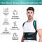 Adjustable Back Brace Posture Corrector  Full Back Support For Spine Neck  Shoulder Alignment Men   2