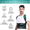 Adjustable Back Brace Posture Corrector Full Back Support For Spine Neck Shoulder Alignment Men 2