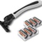 Eco Versatile Three Layer Reusable Mens Razor Close Cut Men Razor With Three Layer Blade 1