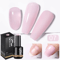 BORN PRETTY Milky Pink Rubber Base Gel LongLasting Semi Permanent UV LED Nail Polish 14