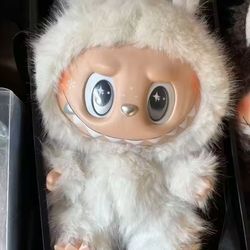 monster labubu big leader angel vinyl doll