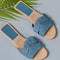 WovenComfort Women Woven Flat Slippers 2