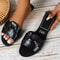 WovenComfort Women Woven Flat Slippers 8