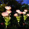 SolarPetal Flower Ground Plugin Lamp 0