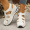 CareerEase Closed Toe Wedge Sandals 1