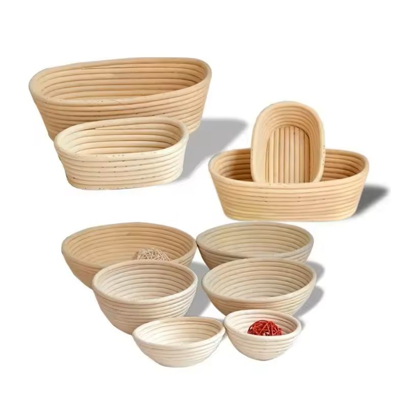 Rattan Bread Proofing Basket Oval Banneton For Sourdough 1