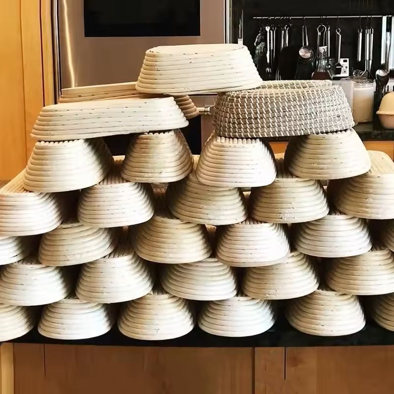 Rattan Bread Proofing Basket Oval Banneton For Sourdough 2