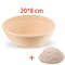 Rattan Bread Proofing Basket Oval Banneton For Sourdough 9