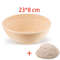 Rattan Bread Proofing Basket Oval Banneton For Sourdough 10