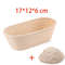 Rattan Bread Proofing Basket Oval Banneton For Sourdough 13