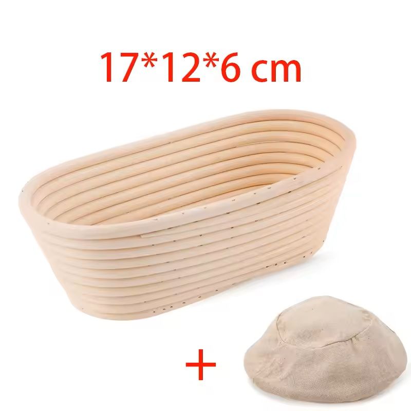 Rattan Bread Proofing Basket Oval Banneton For Sourdough 13