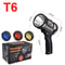 Rechargeable Spotlight 1000000 Lumens Handheld Flashlight With COB And Solar Panels 7