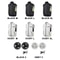 Cooling Vest Ice Fan Vest Wearable Cooling Fan Vest For Hot Weather Work 2