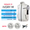 Cooling Vest Ice Fan Vest Wearable Cooling Fan Vest For Hot Weather Work 14