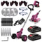 Cordless Lawn Trimmer Weed Wacker With 2 Li Ion Batteries And 3 Blade Types 9