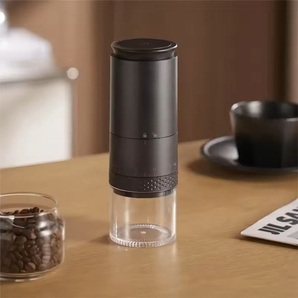 Electric Conical Burr Coffee Grinder With Adjustable Settings 5
