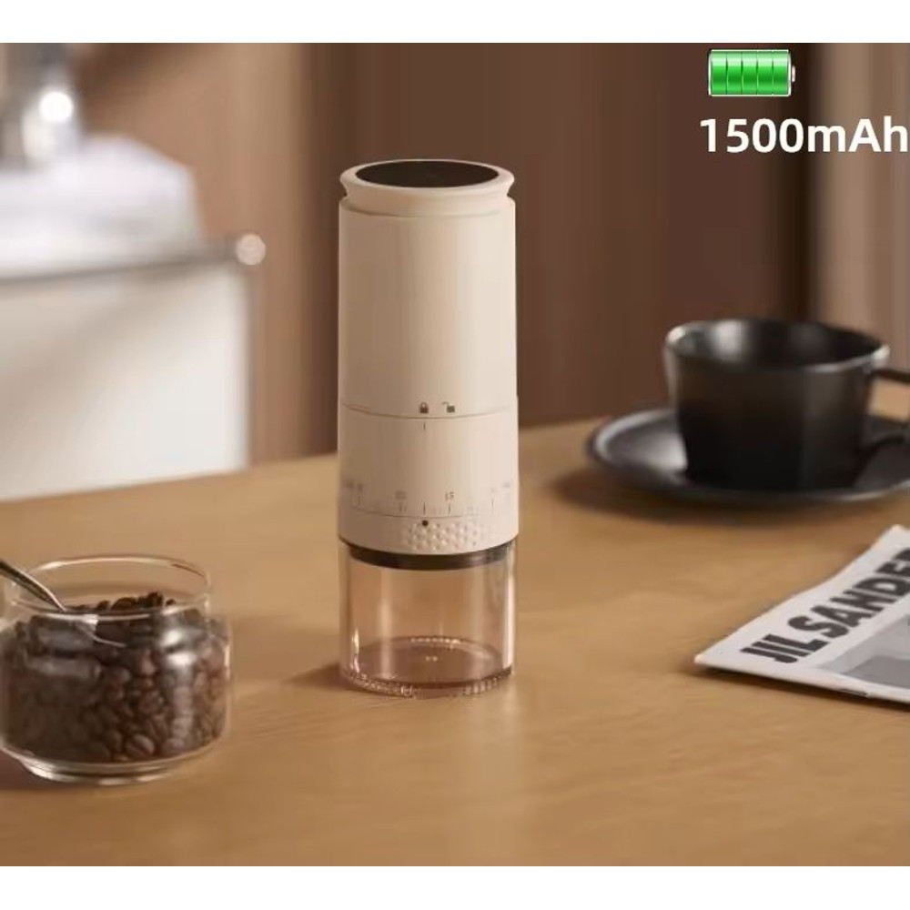 Electric Conical Burr Coffee Grinder With Adjustable Settings 6