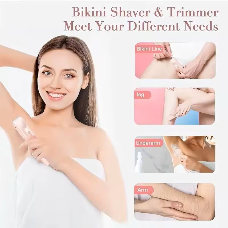 Women 2 In 1 Dual Head Electric Shaver And Trimmer 1
