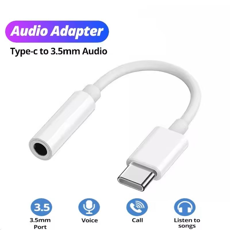 USB C To 35 Mm Audio Adapter For IPhone 15 Samsung Huawei Xiaomi 7