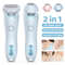 Portable Waterproof 2 In 1 Women Electric Shaver And Bikini Trimmer 0