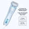 Portable Waterproof 2 In 1 Women Electric Shaver And Bikini Trimmer 3
