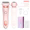 Portable Waterproof 2 In 1 Women Electric Shaver And Bikini Trimmer 7