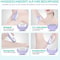 Kemei 4 In 1 Rechargeable Womens Epilator And Electric Shaver 4