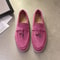 Spring Autumn Large Size Soft Sole Loafers Women British Style Flat Shoes 1