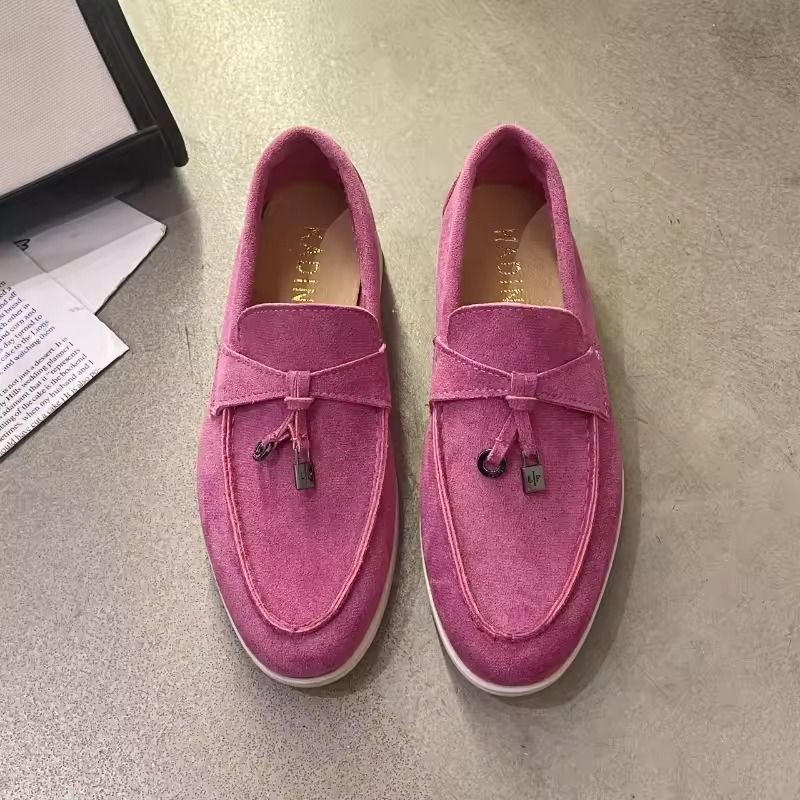 Spring Autumn Large Size Soft Sole Loafers Women British Style Flat Shoes 8