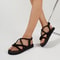 Women Summer Wedge Sandals With Elastic Back Strap Lightweight EVA Soles 4