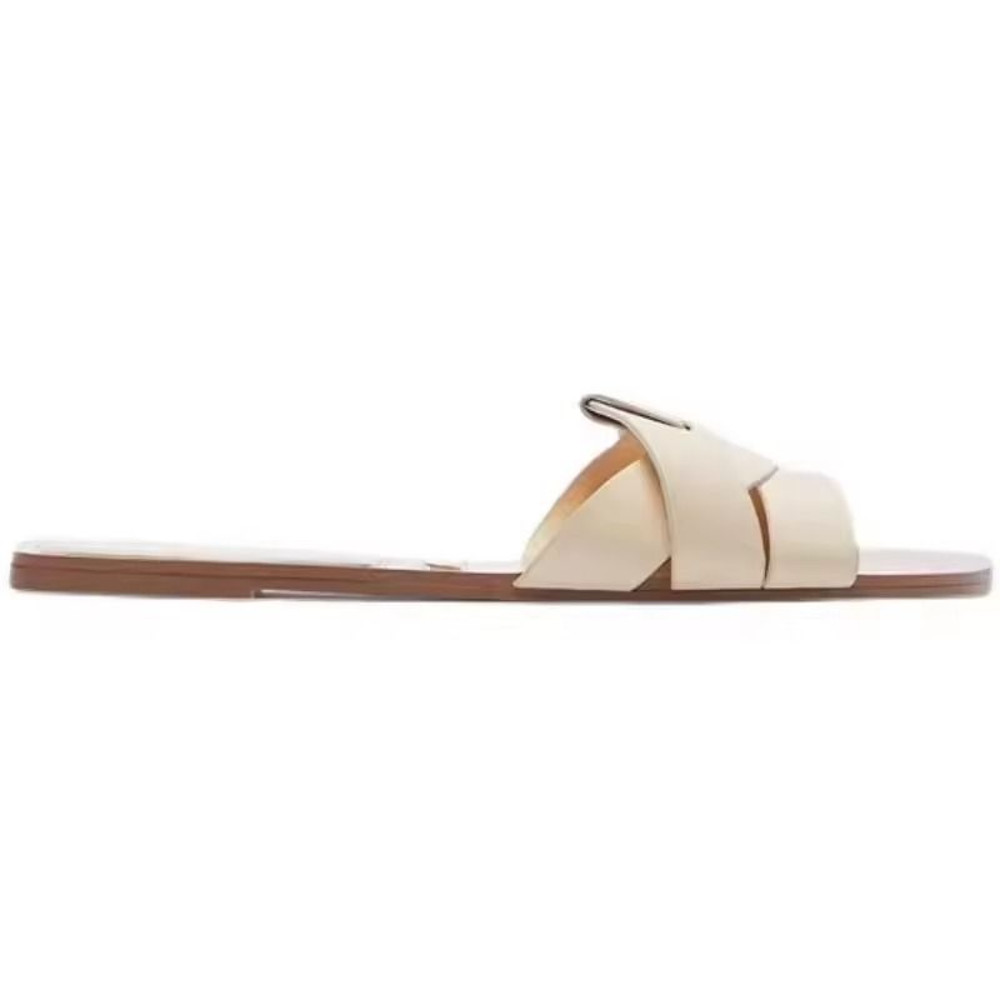 Women Flat Fish Mouth Sandals Casual Sexy Beach Slippers 1