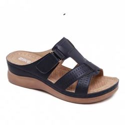 summer wedge sandals for women – orthopedic open toe anti-slip platform shoes