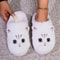 Kawaii Cartoon Cat Fuzzy Slippers For Women Soft Cozy Plush Indoor Slippers With Durable Outsole 3