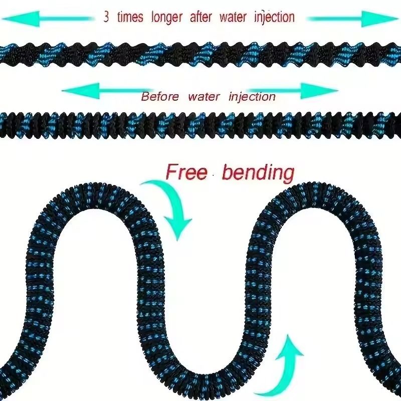 Retractable Garden Hose High Pressure Magic Irrigation Hose For Car Washing And Outdoor Watering 2